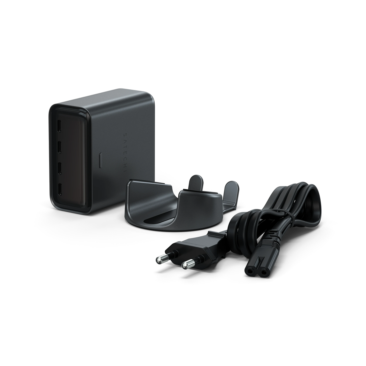 ChargeView 140W Desktop Charger with stand and EU power plug