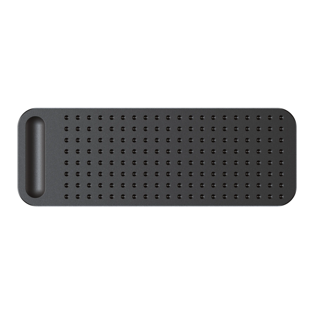 DotDisk 80Gbps SSD Enclosure in Space Black, top view