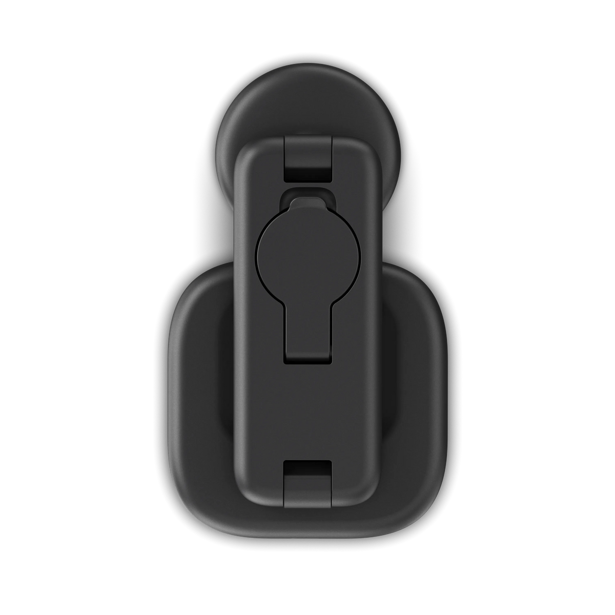 3-in-1 Foldable Wireless Charging Stand with Qi2 25W folded, top view