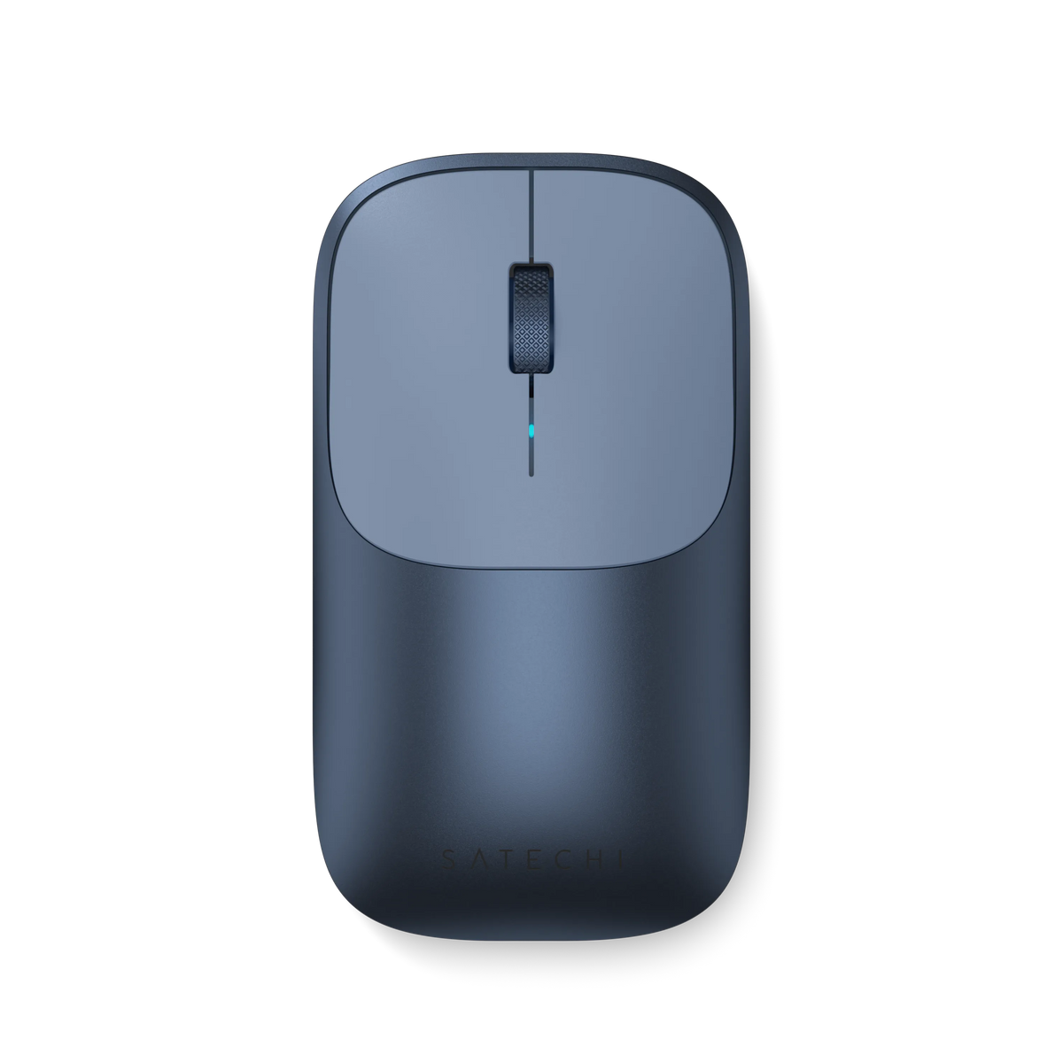 Slim EX Wireless Mouse in Indigo, top view