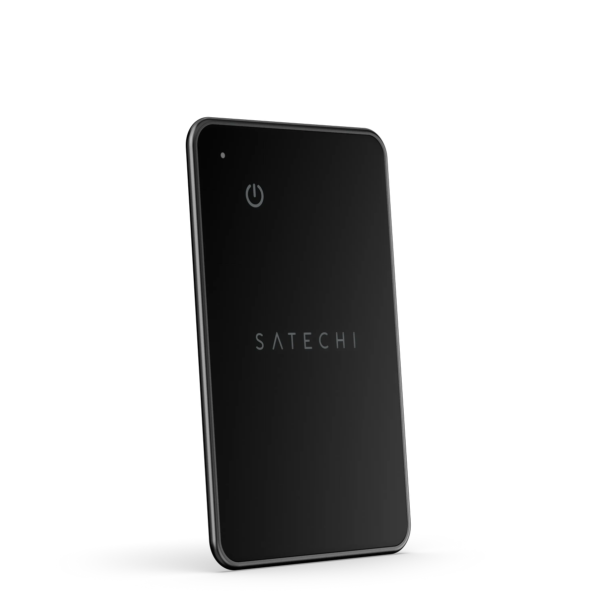 FindAll Card in Black, angled view