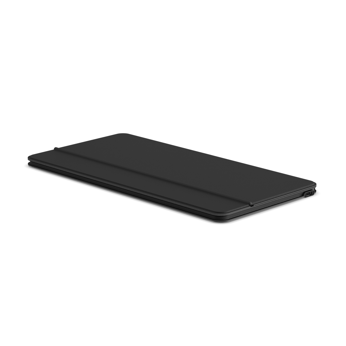 OntheGo Bluetooth Keyboard with Stand in Black, folded closed