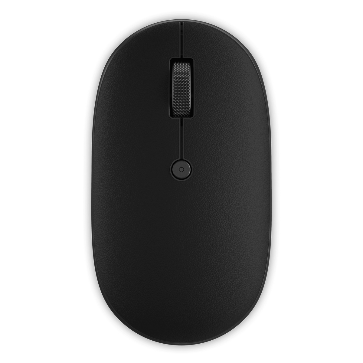 Satechi OntheGo Bluetooth Mouse in Black, top view