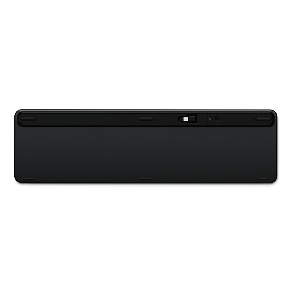 Slim EX3 Wireless Keyboard in Space Black, underside
