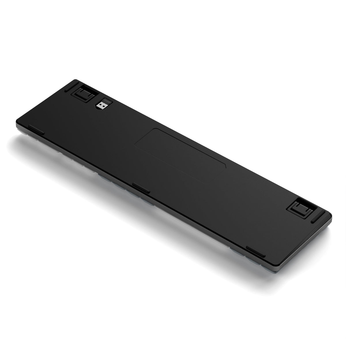 SM3 Slim Mechanical Backlit Bluetooth Keyboard in Dark, underside