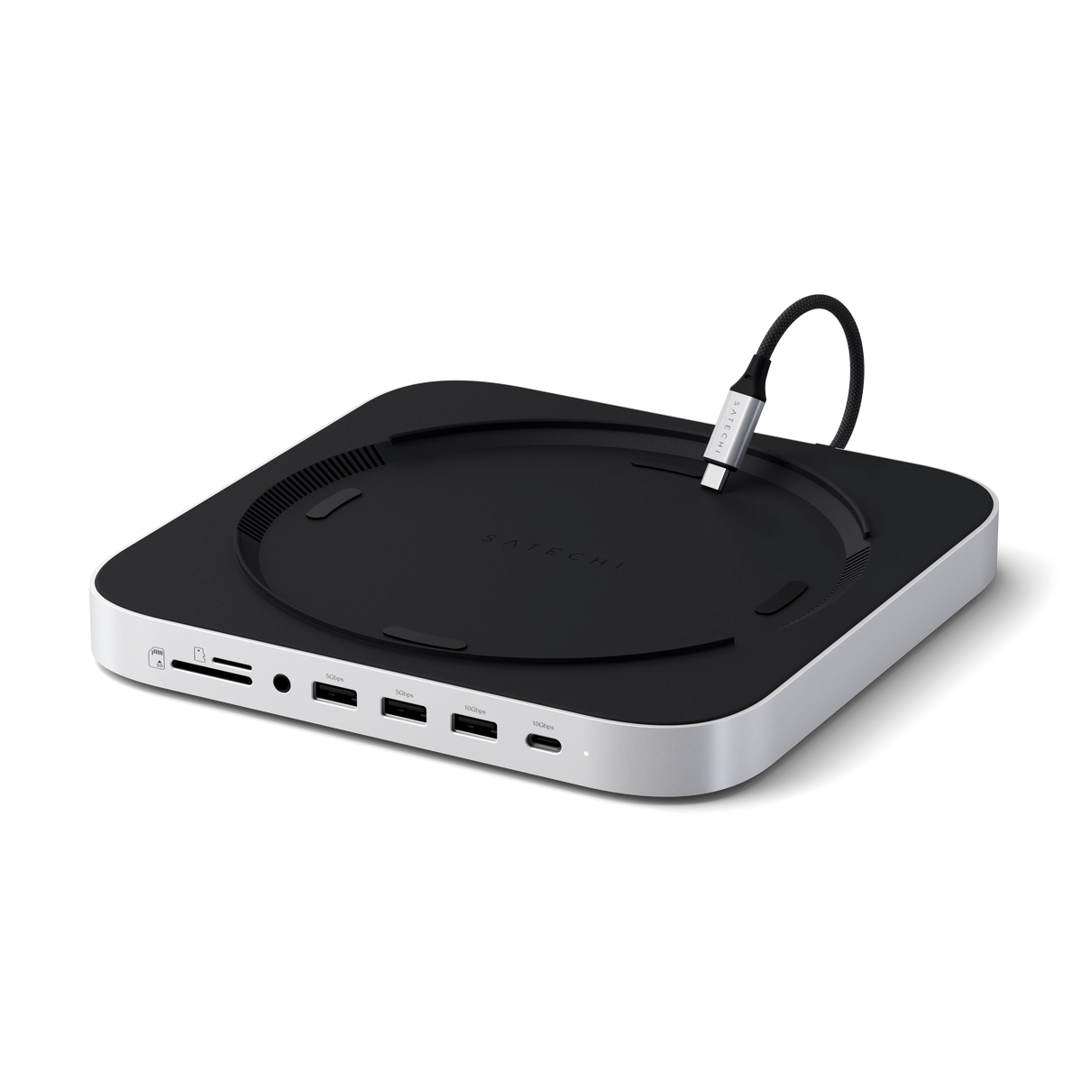 Stand & Hub For Mac Mini / Studio With NVMe SSD Enclosure Satechi