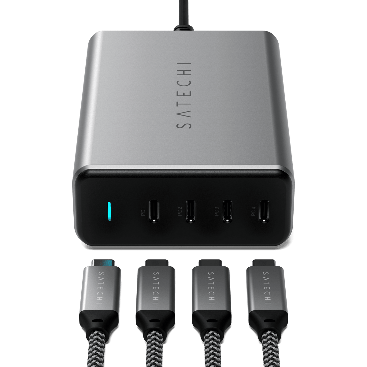165W USB-C 4-Port PD GaN Charger Satechi US