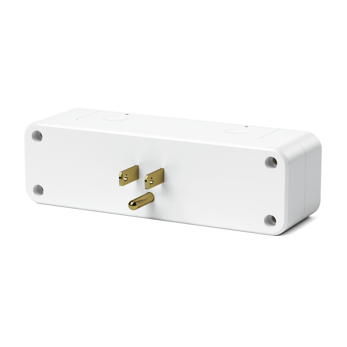 Dual Smart Outlet, US version, back view of plug prongs