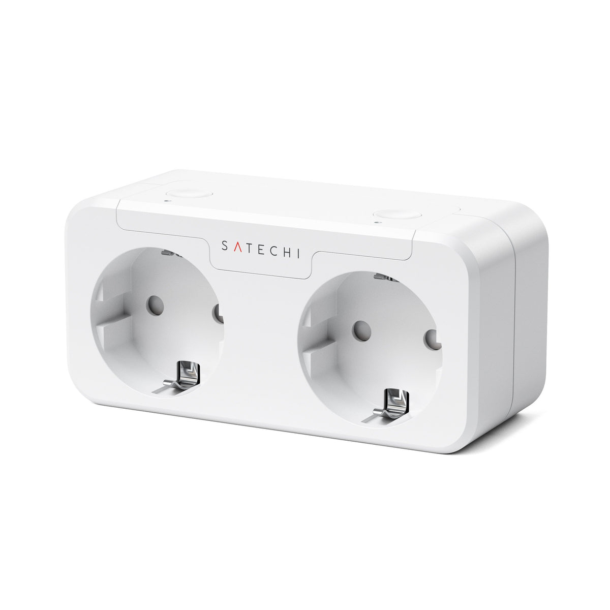 Dual Smart Outlet, EU version, front view of two outlets
