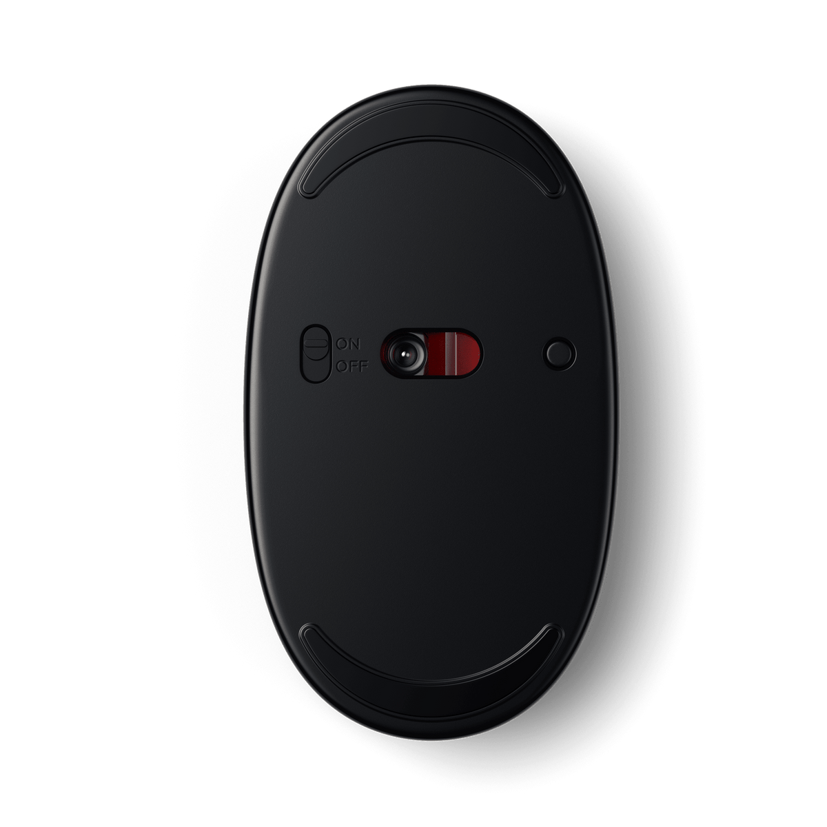 M1 Bluetooth Mouse in Space Gray, underside
