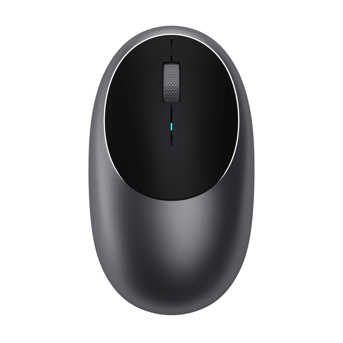 Satechi M1 Bluetooth Mouse in Space Gray, top view