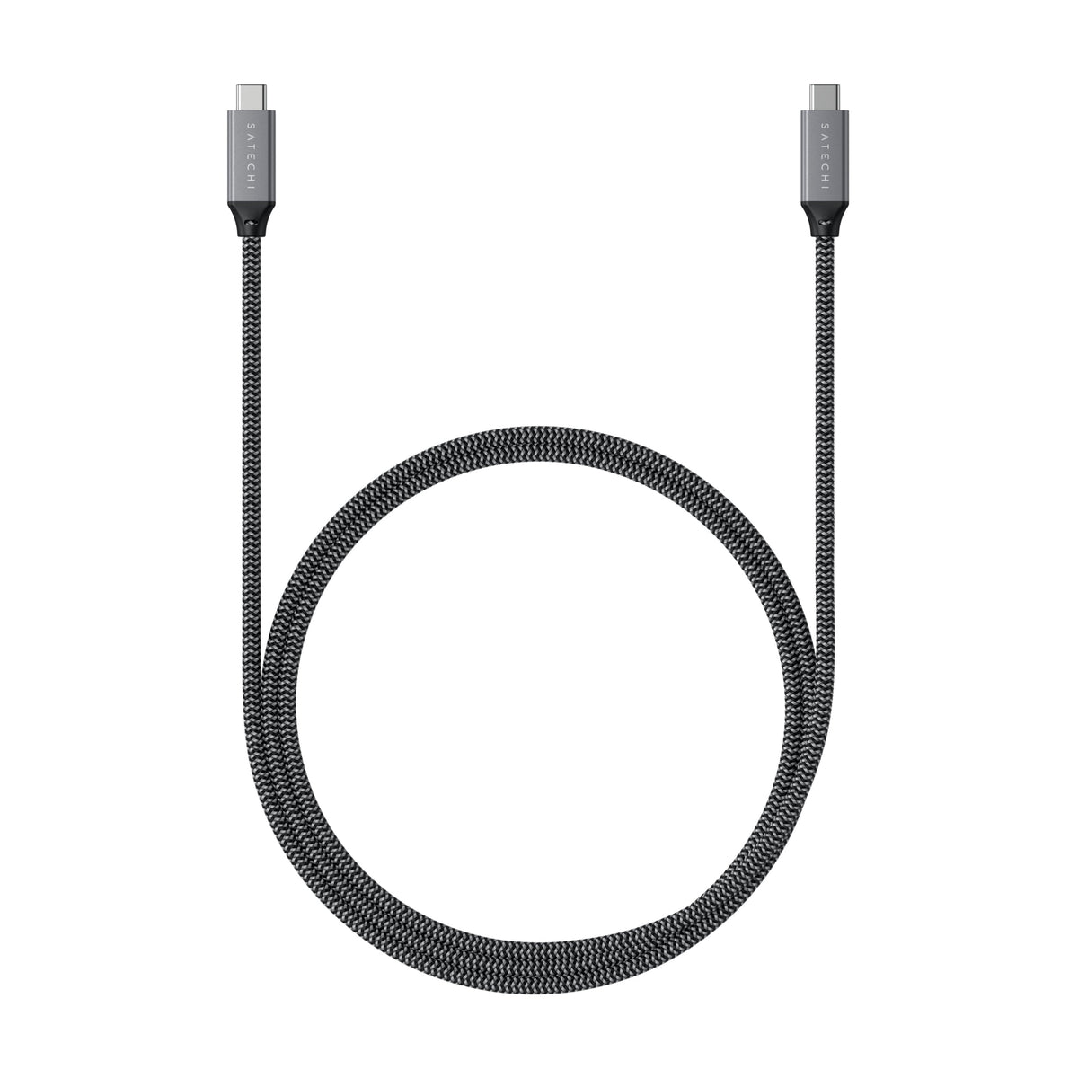 Satechi USB4 C-to-C Cable 2.6ft, full length view