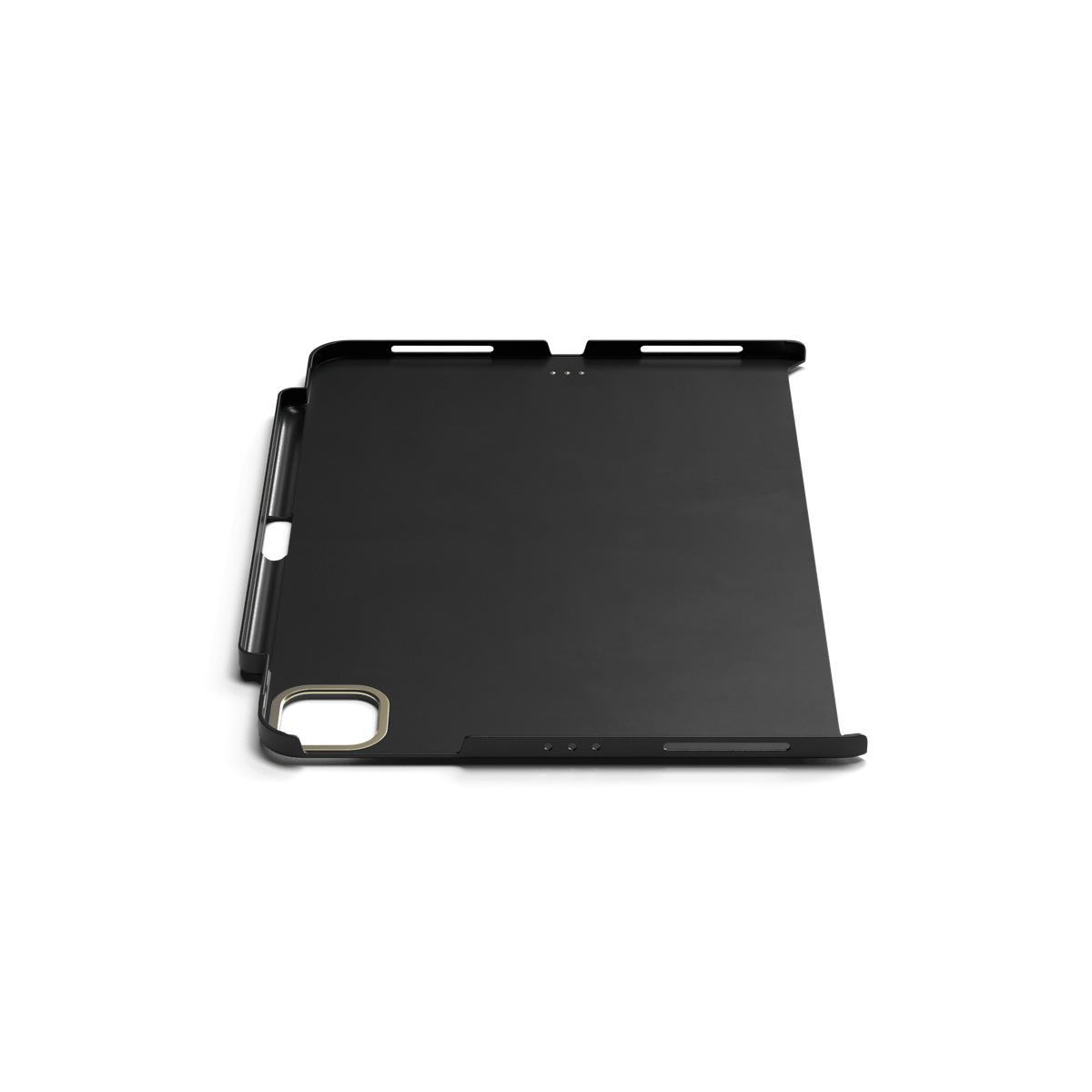 Vegan-Leather Magnetic Case for iPad Pro 11-inch in Black, inside view